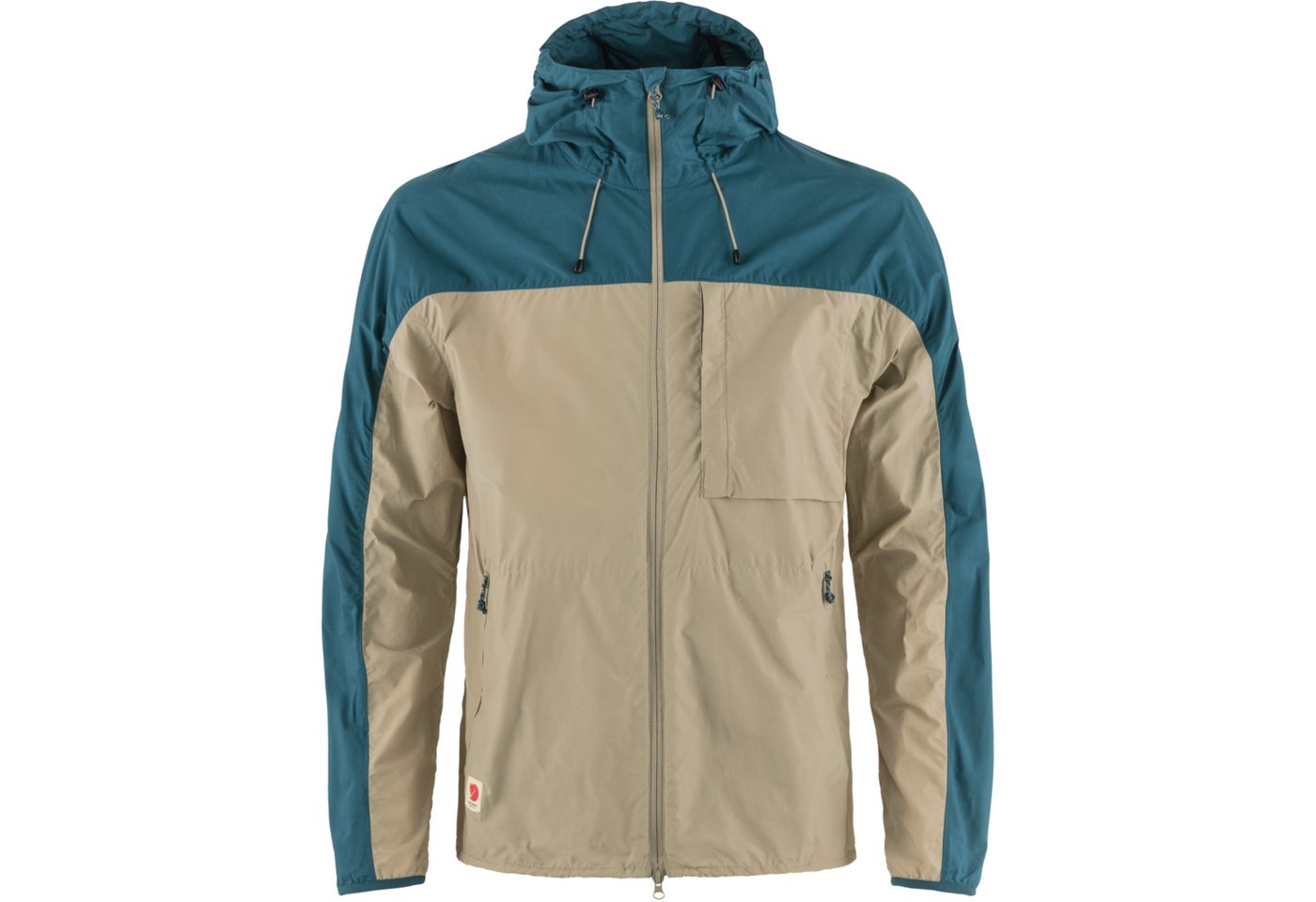 Fjällräven Allwetterjacke FJÄLLRÄVEN High Coast Wind Jacke M Beige, Blau von Fjällräven