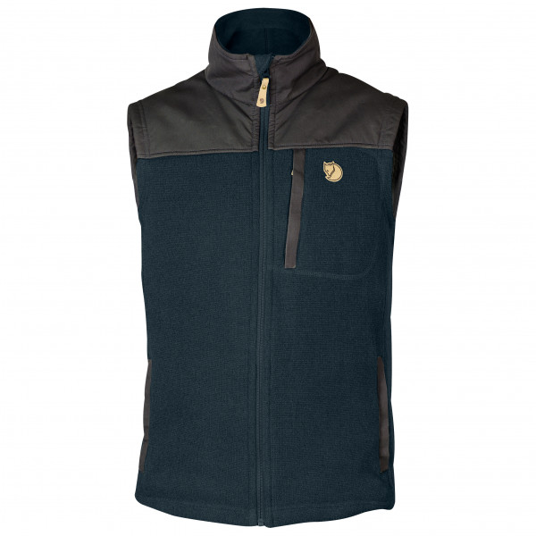 Fjällräven - Buck Fleece Vest - Fleeceweste Gr L blau von Fjällräven
