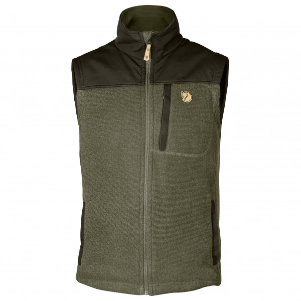 Fjällräven - Buck Fleece Vest - Fleeceweste Gr M oliv von Fjällräven