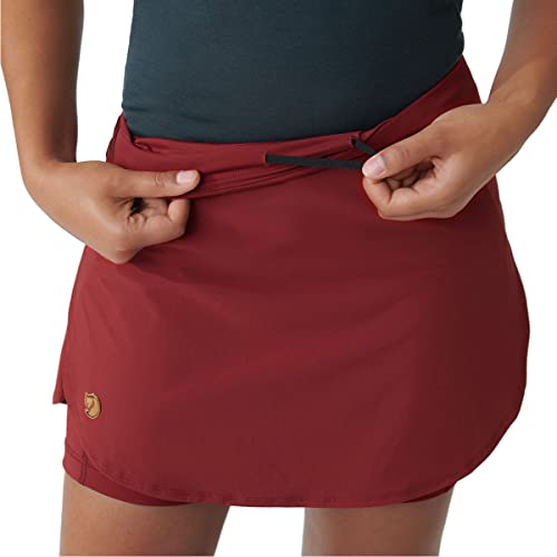 FJALLRAVEN Damen Abisko Midsummer Skort W Rock, Granatapfel, 38 von FJALLRAVEN