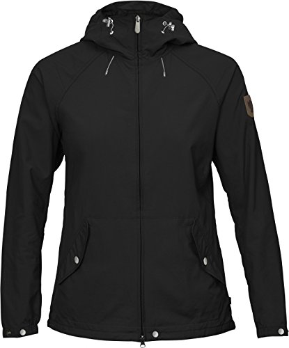 Fjällräven Damen Greenland Wind Jacket W Jacke, Schwarz (Schwarz), XS von Fjällräven
