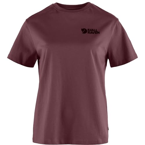 Fjällräven Damen Heavy Classic W T-Shirt, Dusty Rose, Large Fjällräven Damen Heavy Classic W T-Shirt, Dusty Rose, Large von Fjällräven