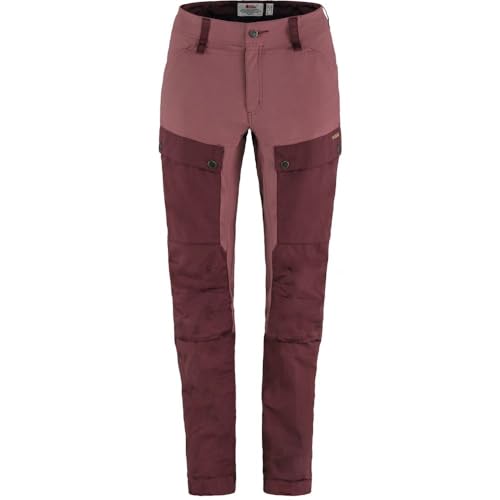 Fjällräven Keb Curved Damen Trekking Hose Kurz, Port/Mesa Purple, 40 Fjällräven Keb Curved Damen Trekking Hose Kurz, Port/Mesa Purple, 40 von Fjällräven