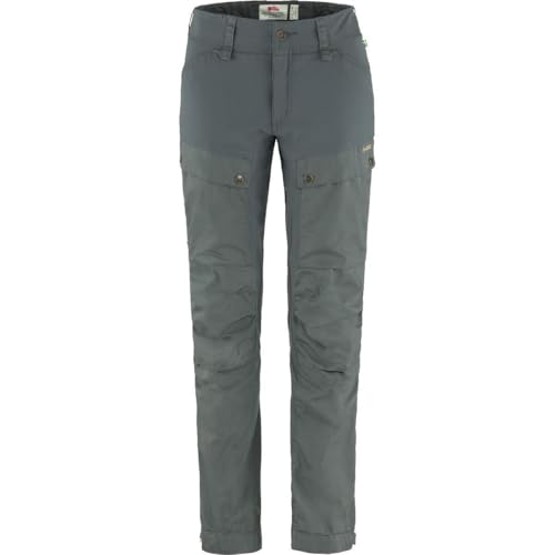 Fjällräven Damen Keb Trousers Curved Regular Hose, Basalt, 38 von Fjällräven