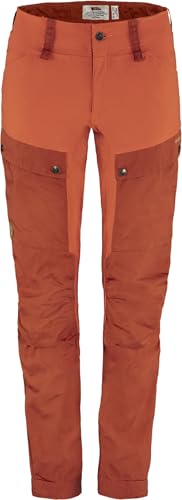 Fjällräven Keb Damen Trekking Hose Regular, Cabin Red/Rowan Red, 36 von Fjällräven