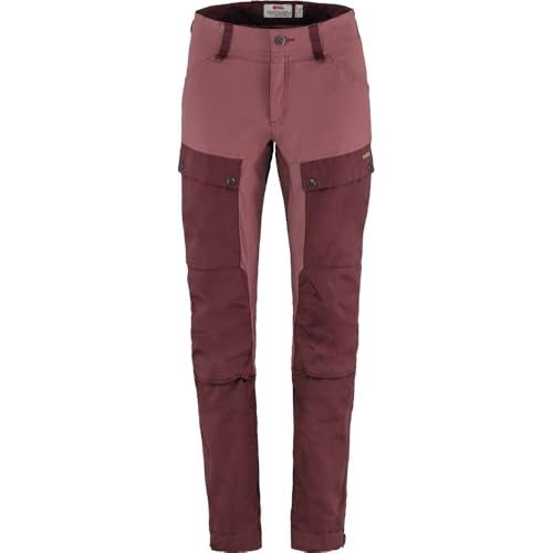 Fjällräven Damen Keb Trousers Regular Hose, Port/Mesa Purple, 34 von Fjällräven