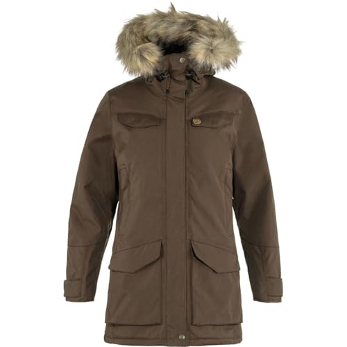 Fjällräven Damen Nuuk Parka, Dark Oak, S von Fjällräven