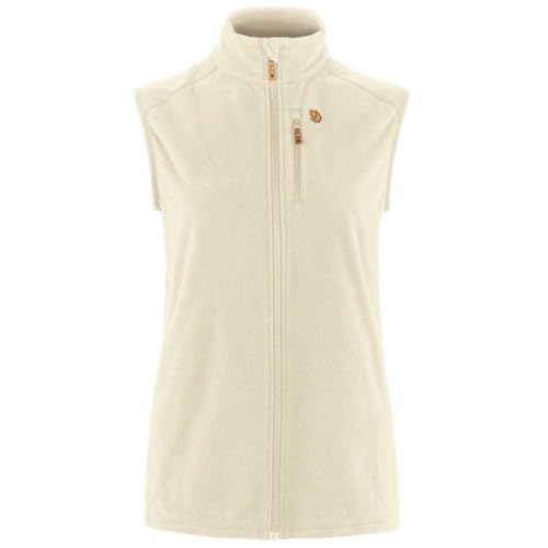 Fjällräven Damen Övik Lite Vest Fleece Weste, Chalk White, L von Fjällräven