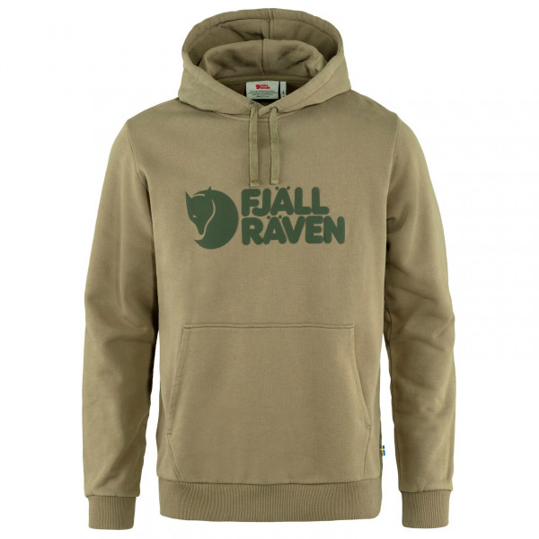 Fjällräven - Fjällräven Logo Hoodie - Hoodie Gr XL beige von Fjällräven