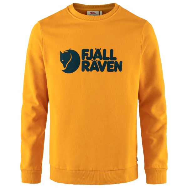 Fjällräven - Fjällräven Logo Sweater - Pullover Gr L orange von Fjällräven