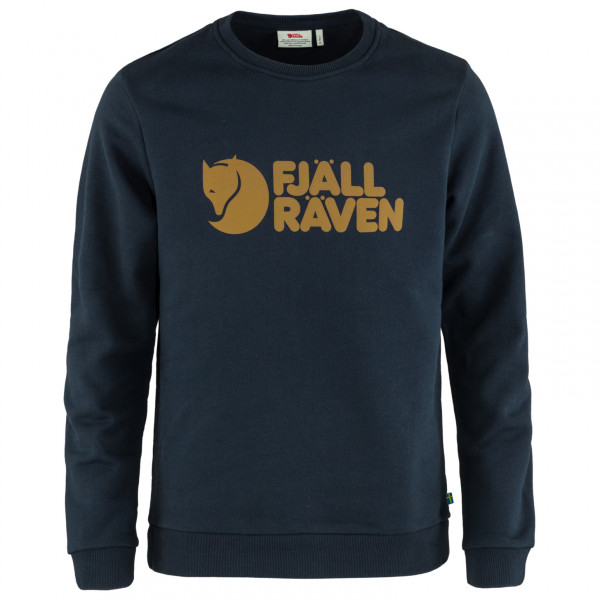 Fjällräven - Fjällräven Logo Sweater - Pullover Gr XXL blau von Fjällräven