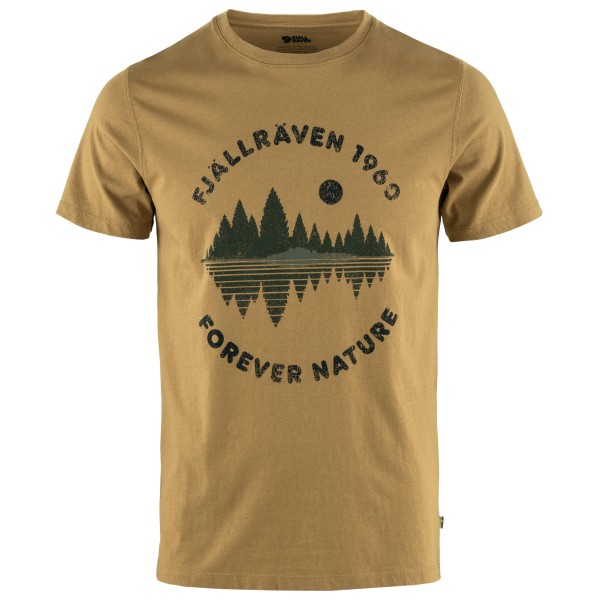 Fjällräven - Forest Mirror T-Shirt - T-Shirt Gr L;M;S;XL;XS;XXL beige;blau;oliv von Fjällräven