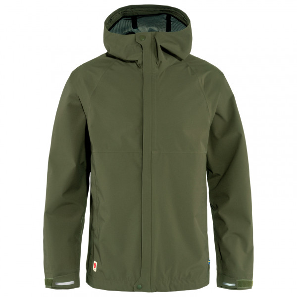 Fjällräven - HC Hydratic Trail Jacket - Regenjacke Gr M oliv von Fjällräven