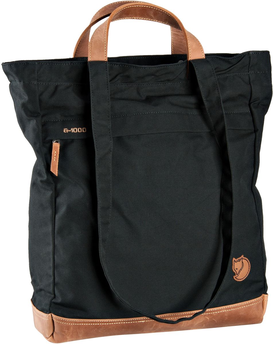 Fjällräven Totepack No.2  in Schwarz (16 Liter), Rucksack / Backpack von Fjällräven