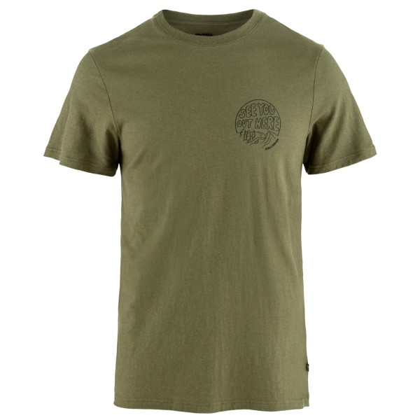 Fjällräven - Hemp Blend Out Here T-Shirt - T-Shirt Gr XL oliv Fjällräven - Hemp Blend Out Here T-Shirt - T-Shirt Gr XL oliv von Fjällräven