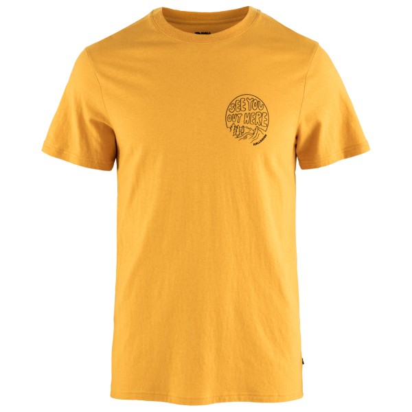 Fjällräven - Hemp Blend Out Here T-Shirt - T-Shirt Gr XXL orange Fjällräven - Hemp Blend Out Here T-Shirt - T-Shirt Gr XXL orange von Fjällräven