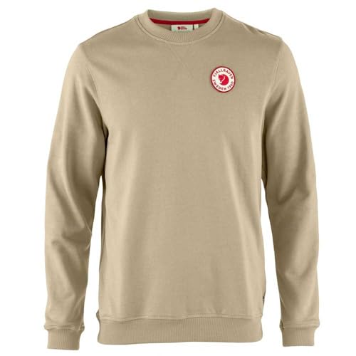 Fjällräven Herren 1960 Logo Badge Sweatshirt, Fossil, M von Fjällräven