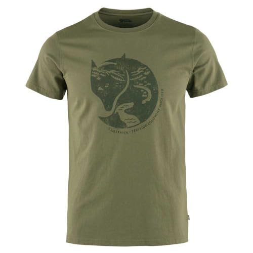 Fjällräven Herren Arctic Fox M T-Shirt, Lorbeergrün, XL von Fjällräven