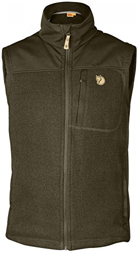 Fjällräven Herren Buck Fleece Unterhemd, Dark Olive, X-Large (Herstellergröße: XL) von Fjällräven