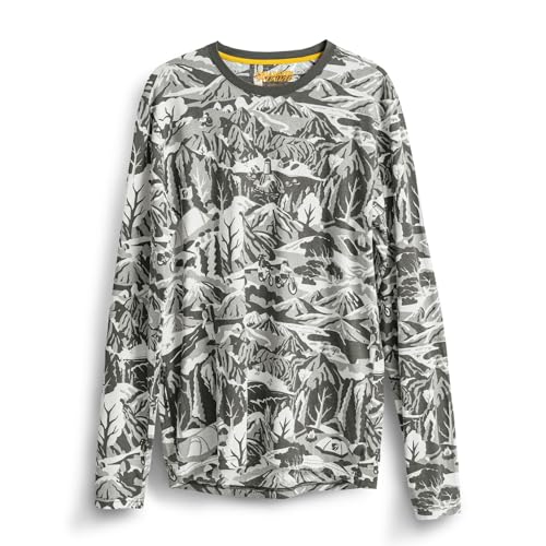 Fjällräven Herren CaliSwe Langarmshirt aus Bio-Baumwolle Outdoor, Black/Eggshell, X-Small Fjällräven Herren CaliSwe Langarmshirt aus Bio-Baumwolle Outdoor, Black/Eggshell, X-Small von Fjällräven