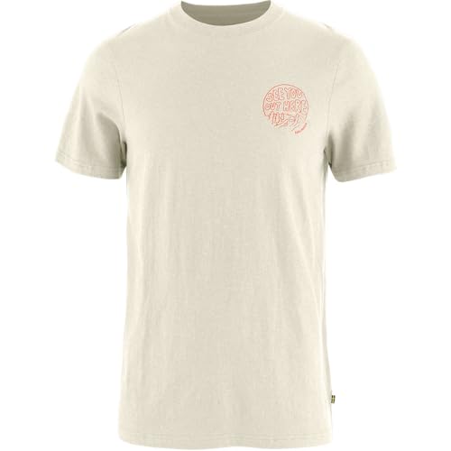 Fjällräven Herren Hemp Blend Out Here M T-Shirt, Chalk White, Medium Fjällräven Herren Hemp Blend Out Here M T-Shirt, Chalk White, Medium von Fjällräven