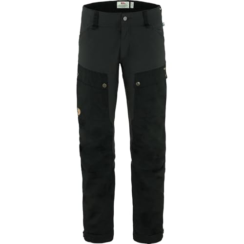 Fjällräven Herren Keb Trousers M Hose, Black, 42 von Fjällräven