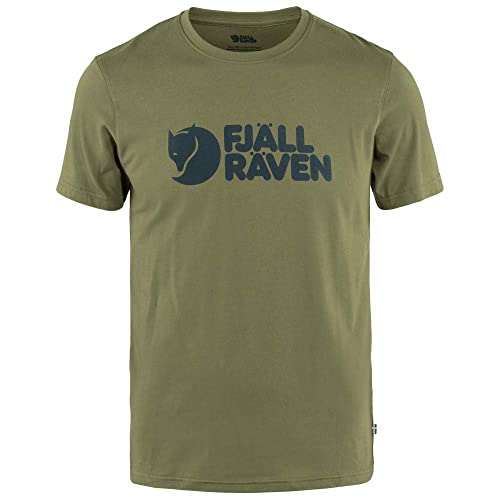 Fjällräven Herren Logo T-Shirt, Caper Green, S von Fjällräven