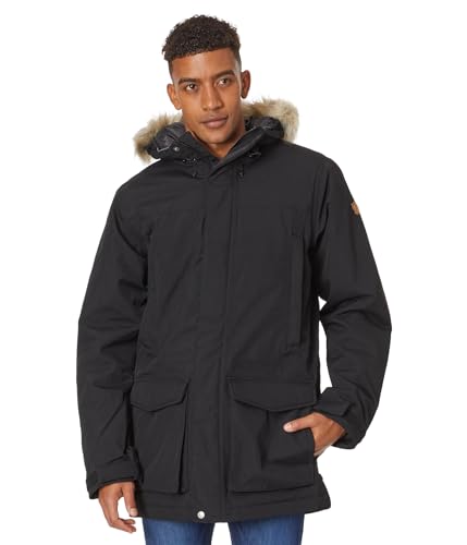 Fjällräven Herren Nuuk Lite M Parka, Schwarz, L EU von Fjällräven