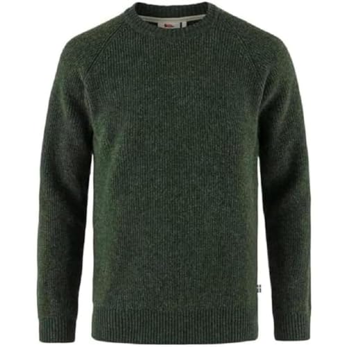 Fjällräven Herren Övik Rib Sweatshirt, Deep Forest, XXL von Fjällräven