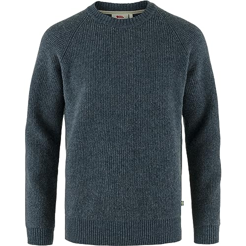Fjällräven Herren Övik Rib Sweatshirt, Navy, XXL von Fjällräven