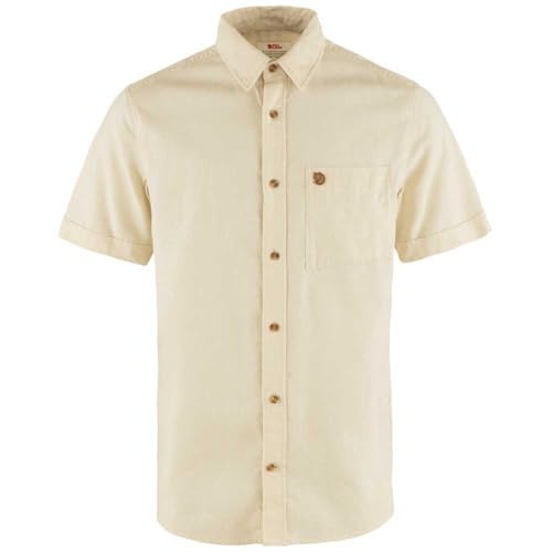Fjällräven Herren Övik Travel Shirt SS M Shirts Short Sleeve, Chalk White, S Fjällräven Herren Övik Travel Shirt SS M Shirts Short Sleeve, Chalk White, S von Fjällräven