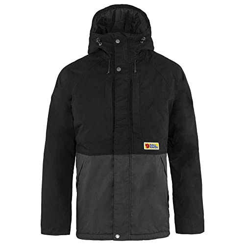 FJALLRAVEN Herren Jacket M F84128-550-030 Vardag Lite Padded Jacke, Schwarz/Dunkelgrau, XXL von FJALLRAVEN