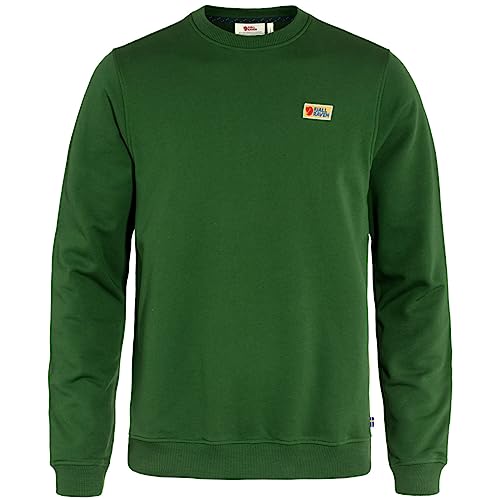 Fjäll Räven Herren Vardag Sweater M Sweatshirt, grün (Palm Green), L von Fjäll Räven