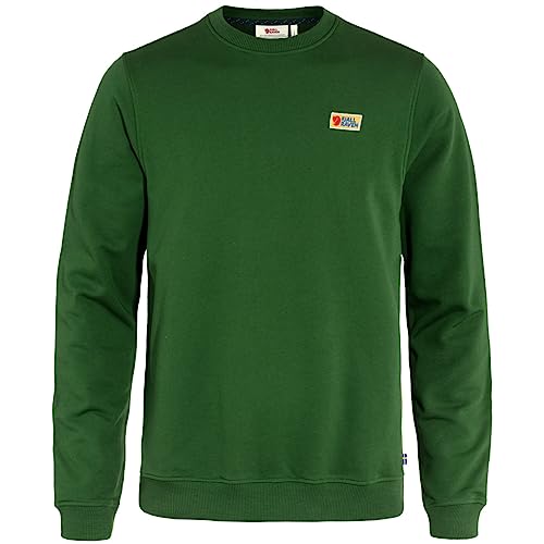 FJALLRAVEN Herren Vardag Sweater M Sweatshirt, grün (Palm Green), L von FJALLRAVEN