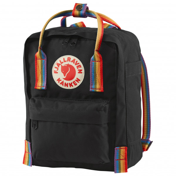 Fjällräven - Kånken Rainbow Mini 7 - Daypack Gr 7 l schwarz von Fjällräven