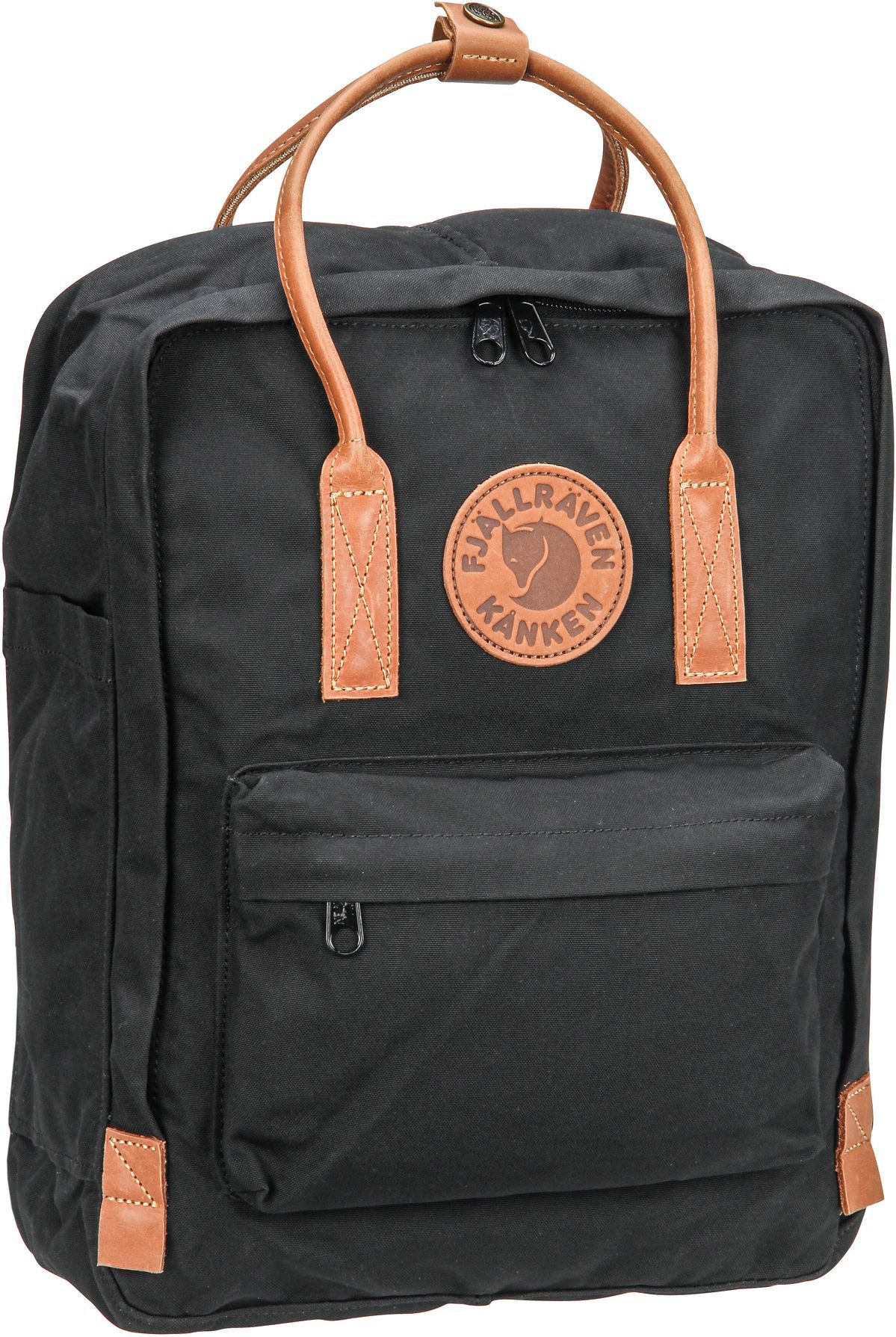 Fjällräven Kanken No.2  in Schwarz (16 Liter), Rucksack / Backpack von Fjällräven