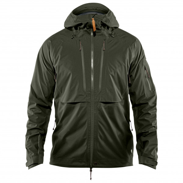 Fjällräven - Keb Eco-Shell Jacket - Regenjacke Gr S oliv von Fjällräven