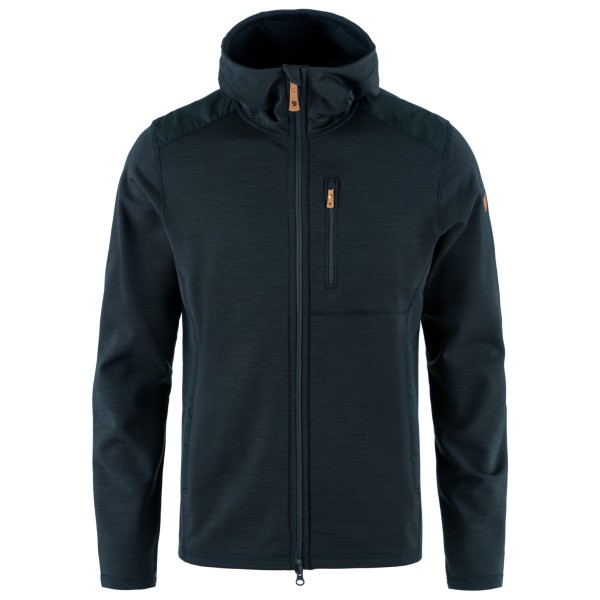 Fjällräven - Keb Fleece Hoodie - Fleecejacke Gr S blau von Fjällräven