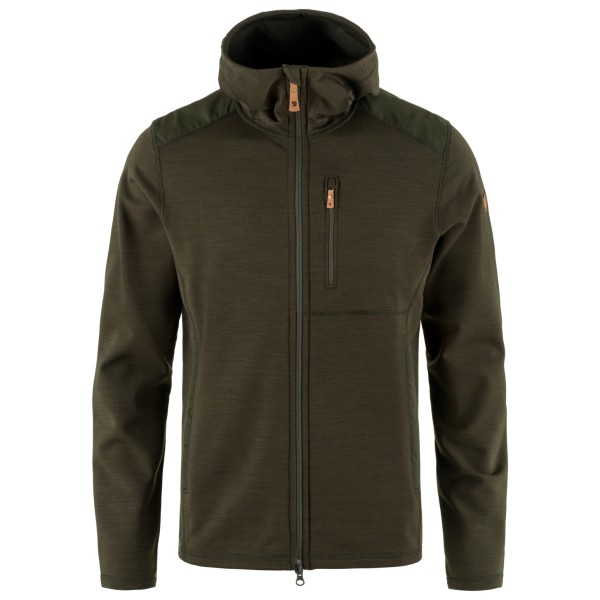 Fjällräven - Keb Fleece Hoodie - Fleecejacke Gr S oliv von Fjällräven