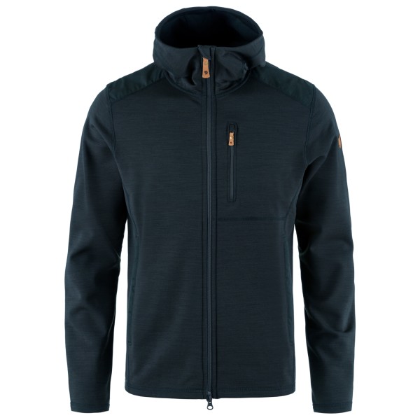 Fjällräven - Keb Fleece Hoodie - Fleecejacke Gr XS blau von Fjällräven