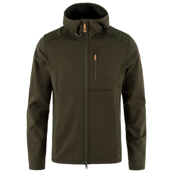Fjällräven - Keb Fleece Hoodie - Fleecejacke Gr XS oliv von Fjällräven