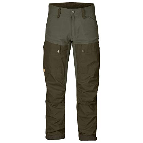 FJALLRAVEN Keb Trousers Long Herrenhose, Herren, grün (Deep Forest-Laurel Green), 50 von FJALLRAVEN