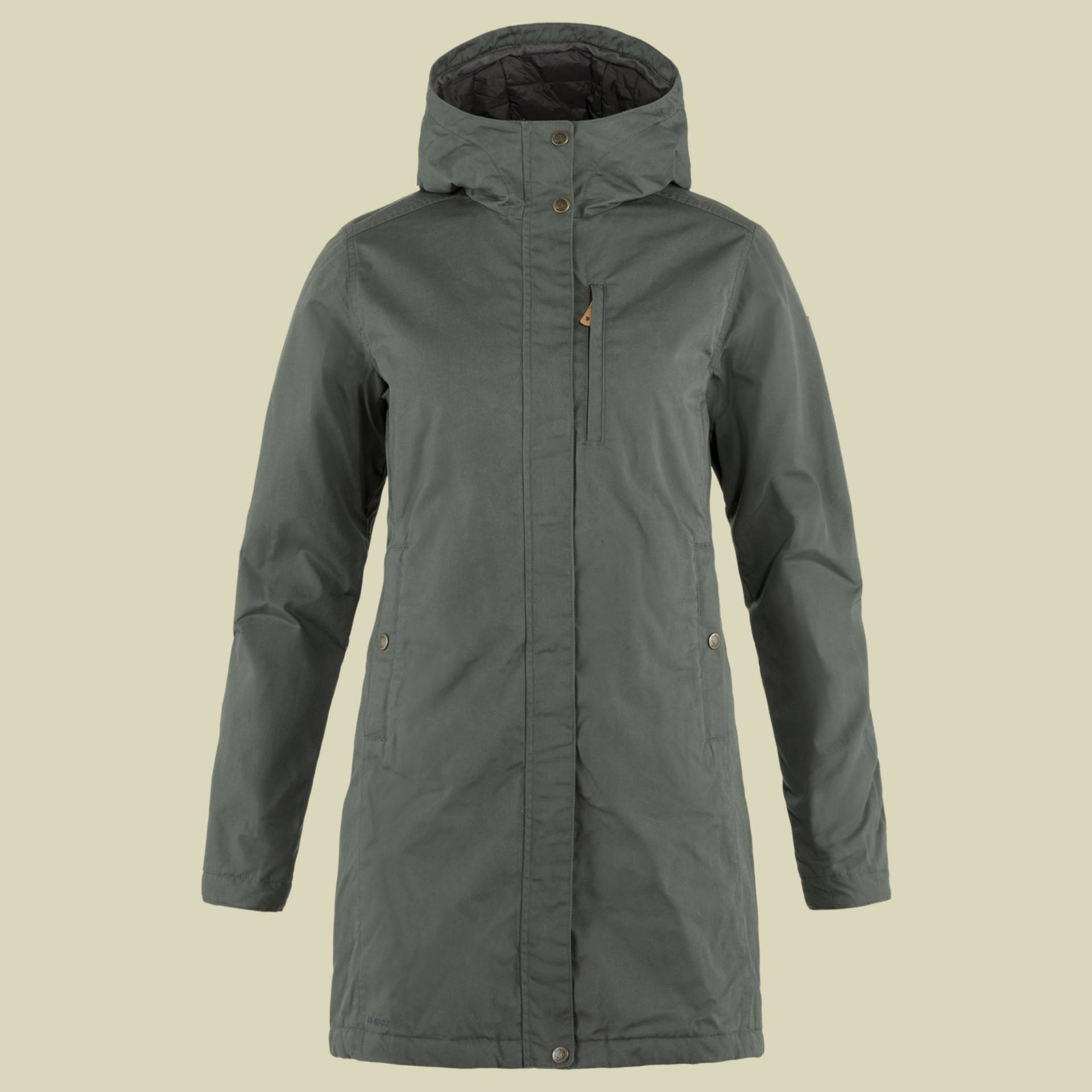 Kiruna Padded Parka Women Größe S Farbe basalt von Fjällräven