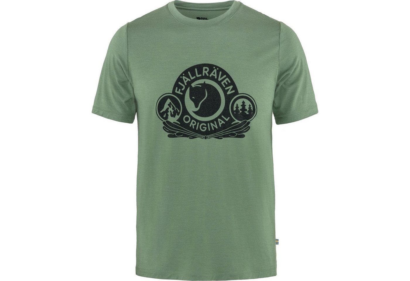 Fjällräven Kurzarmshirt Abisko Wool Classic SS Herren von Fjällräven