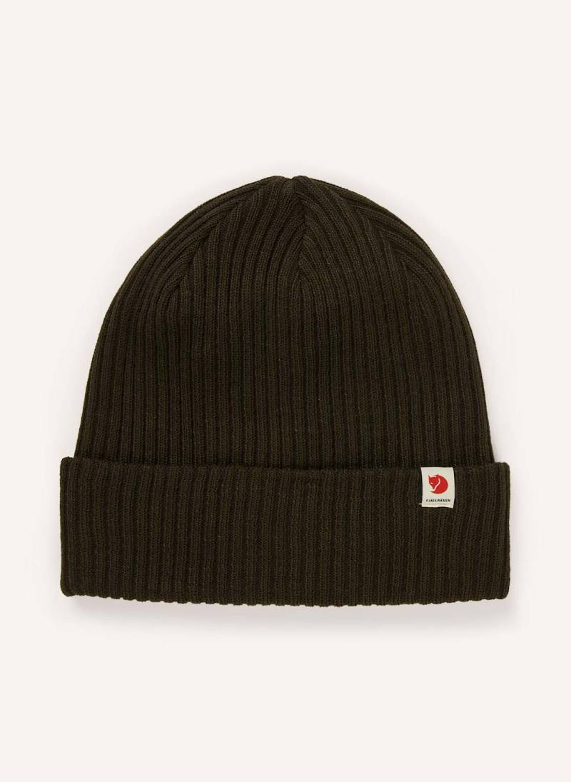 Fjällräven Mütze Rib gruen von Fjällräven