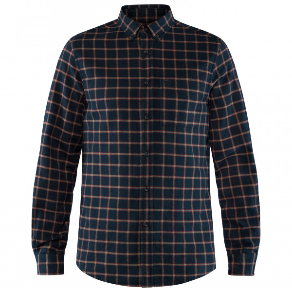 Fjällräven - Övik Flannel Shirt - Hemd Gr XXL schwarz von Fjällräven