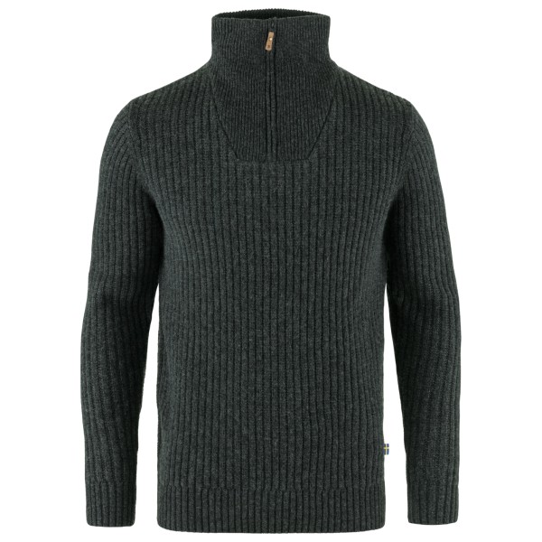 Fjällräven - Övik Half Zip Knit - Pullover Gr XXL schwarz von Fjällräven