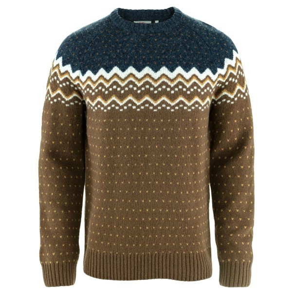 Fjällräven - Övik Knit Sweater - Pullover Gr S braun von Fjällräven