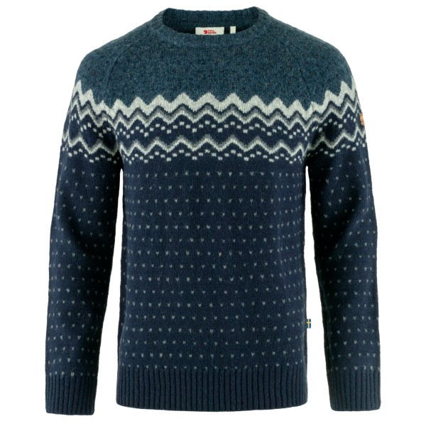 Fjällräven - Övik Knit Sweater - Wollpullover Gr XXL blau von Fjällräven
