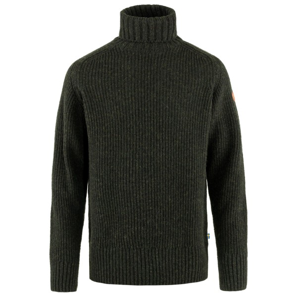 Fjällräven - Övik Roller Neck Sweater - Wollpullover Gr XS schwarz von Fjällräven